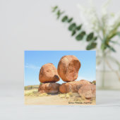 Cartes Pour Fêtes Annuelles Marbles de Devils, Australie (Debout devant)