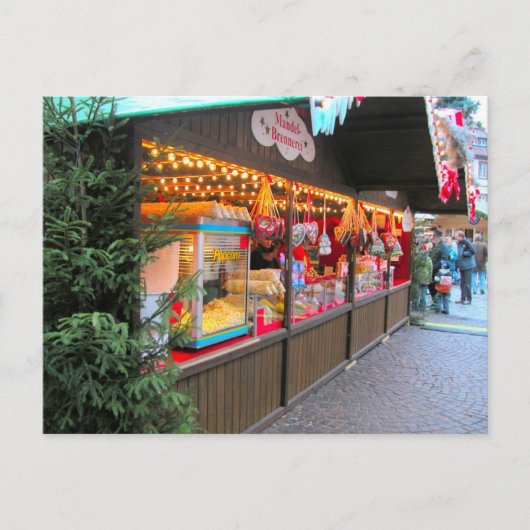 Cartes Pour Fêtes Annuelles Marché de Noël allemand (Devant)