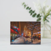 Cartes Pour Fêtes Annuelles Marché de Noël de Timisoara (Debout devant)