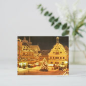 Cartes Pour Fêtes Annuelles Marché de Noël en Allemagne (Debout devant)