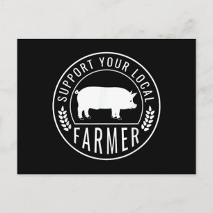 Cartes Pour Fêtes Annuelles Marché des agriculteurs soutenez votre éleveur de