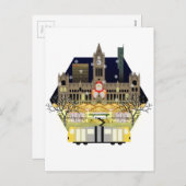 Cartes Pour Fêtes Annuelles Marchés de Noël de Manchester (Devant / Derrière)