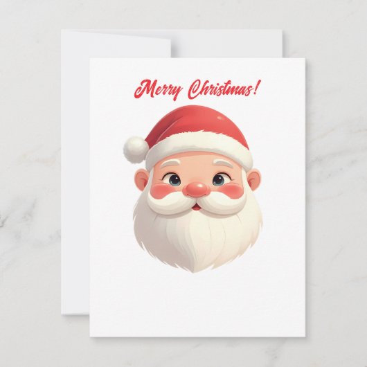 Cartes Pour Fêtes Annuelles Mare Santa Claus Joyeux Noël (Devant)