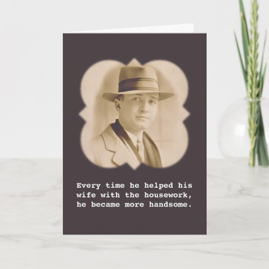 Cartes Pour Fêtes Annuelles Mari le plus beau Saint Valentin (Devant)