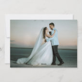 Cartes Pour Fêtes Annuelles Mariage Photos Merriest Christmas Holiday Card (Dos)