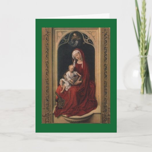 Cartes Pour Fêtes Annuelles Marie et Jésus (Devant)