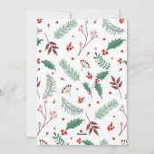 Cartes Pour Fêtes Annuelles Marié et Joyeux (Dos)