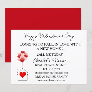 Cartes Pour Fêtes Annuelles Marketing immobilier Saint Valentin