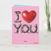 Cartes Pour Fêtes Annuelles Marlowe Valentine's Day Card (Dos)