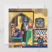 Cartes Pour Fêtes Annuelles Marocain heureux Hanoukka (Dos)