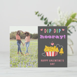 Cartes Pour Fêtes Annuelles marrant valentine's day meilleur ami photo dip nac
