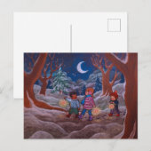 Cartes Pour Fêtes Annuelles Martinmas - Lantern Walk postcard (Devant / Derrière)