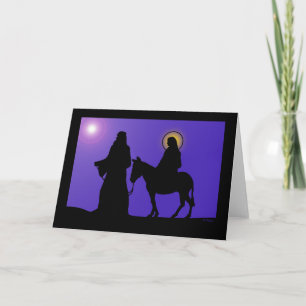 Cartes Pour Fêtes Annuelles Mary & Joseph