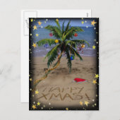 Cartes Pour Fêtes Annuelles Mas-X tropicaux (Devant / Derrière)