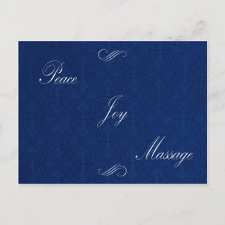 Cartes Pour Fêtes Annuelles Massage de joie de paix