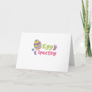 Cartes Pour Fêtes Annuelles Maternité de piqûres d'oeufs - Grossesse de Pâques