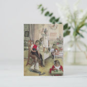 Cartes Pour Fêtes Annuelles Matin Noël (Debout devant)