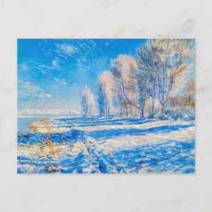 Cartes Pour Fêtes Annuelles Matinée hivernale glaciale Havelland