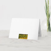 Cartes Pour Fêtes Annuelles Matthew 1 : 18-25 Christmas Card (Dos)