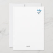 Cartes Pour Fêtes Annuelles Matthieu 6:34 Verse de la Bible (Dos)