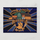 Cartes Pour Fêtes Annuelles Maxbass Saturday Nights (Devant)