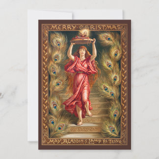 Cartes Pour Fêtes Annuelles May Aladdin Lamp Be Yours Holiday Card