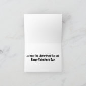 Cartes Pour Fêtes Annuelles Meilleur Ami Funny Valentines (Intérieur)