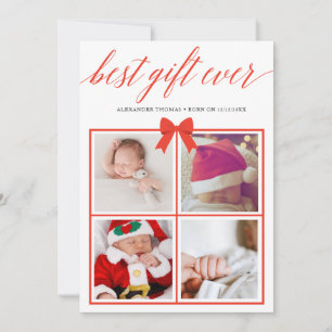 Cartes Pour Fêtes Annuelles Meilleur cadeau Ever Multiples Photo Appartement d