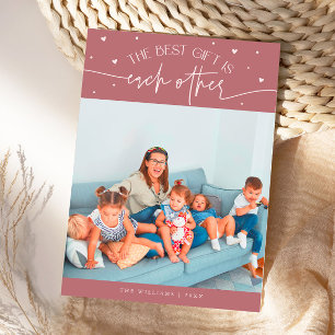 Cartes Pour Fêtes Annuelles Meilleur Cadeau Rose Saint-Valentin Photo