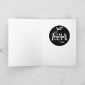 CARTES POUR FÊTES ANNUELLES *MEILLEUR ENSEIGNANT DE L'ANNÉE* À NOËL (Intérieur)