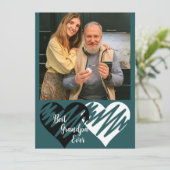 Cartes Pour Fêtes Annuelles Meilleur grand-père jamais Fête des pères Grand-pè (Debout devant)