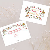 Cartes Pour Fêtes Annuelles Meilleure amie fraise à la Saint-Valentin