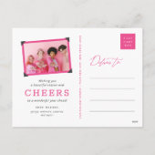 Cartes Pour Fêtes Annuelles Meilleure année écriture manuscrite Script Photo m (Dos)