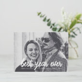 Cartes Pour Fêtes Annuelles Meilleure année jamais (Debout devant)