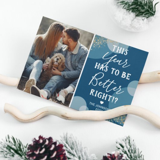 Cartes Pour Fêtes Annuelles Meilleure année Noël