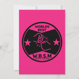 CARTES POUR FÊTES ANNUELLES MEILLEURE BELLE-MÈRE DU MONDE