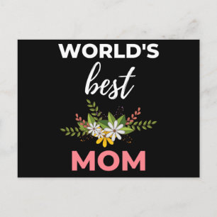 Cartes Pour Fêtes Annuelles Meilleure Maman du Monde