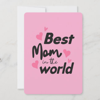 Cartes Pour Fêtes Annuelles Meilleure Maman du Monde : Collection pour la Fête