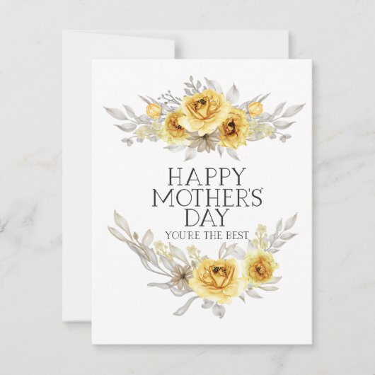 Cartes Pour Fêtes Annuelles Meilleure maman ever  (Devant)