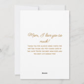 Cartes Pour Fêtes Annuelles Meilleure Mère de Chat Illustration de Chaton pour (Dos)