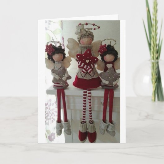 CARTES POUR FÊTES ANNUELLES **MEILLEURE NOËL JAMAIS** À MON ANGE SPÉCIAL (Devant)