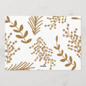 Cartes Pour Fêtes Annuelles Meilleure photo de Noël de Joyeux (Dos)