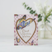 Cartes Pour Fêtes Annuelles Meilleurs voeux de Saint Valentin (Debout devant)