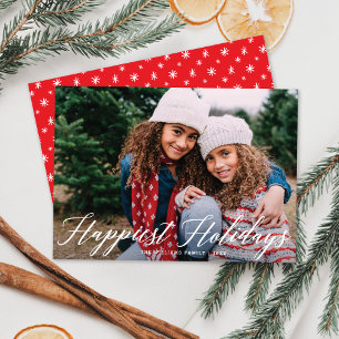 Cartes Pour Fêtes Annuelles Meilleurs Vœux Élégant Moderne Écriture Noël