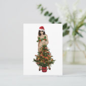 Cartes Pour Fêtes Annuelles MELANIE, TRAMWAY de Noël (Debout devant)