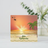 Cartes Pour Fêtes Annuelles Mele Kalikimaka (Debout devant)