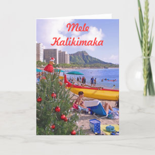 Cartes Pour Fêtes Annuelles Mele Kalikimaka