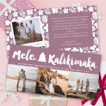 Cartes Pour Fêtes Annuelles Mele Kalikimaka Brève Arbre de Noël 3 photos multi<br><div class="desc">Conçu par fat*fa*tin. Facile à customiser avec votre propre texte,  photo ou image. Pour des demandes personnalisées,  veuillez contacter fat*fa*tin directement. Des frais personnalisés s'appliquent. www.zazzle.com/fat_fa_tin www.zazzle.com/color_therapy www.zazzle.com/fatfatin_blue_knot www.zazzle.com/fatfatin_red_knot www.zazzle.com/fatfatin_mini_me www.zazzle.com/fatfatin_box www.zazzle.com/fatfatin_design www.zazzle.com/fatfatin_ink</div>