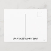 Cartes Pour Fêtes Annuelles Mele Kalikimaka De Hawaii (Dos)