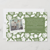 Cartes Pour Fêtes Annuelles Mele Kalikimaka écriture manuscrite Script Photo d (Dos)